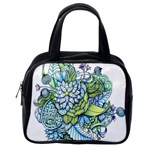 Peaceful Flower Garden Classic Handbag (Two Sides) Back