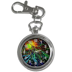 Exploding Fireworks Key Chain Watch