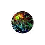 Exploding Fireworks Golf Ball Marker 10 Pack Front