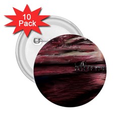 Pier At Midnight 2 25  Button (10 Pack)