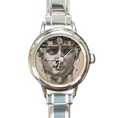 David Round Italian Charm Watch