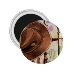 Hat On The Fence 2 25  Button Magnet