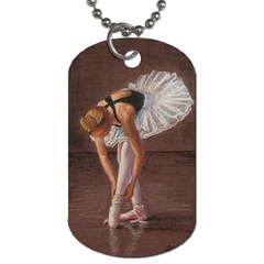 Ballerina Dog Tag (two-sided) 