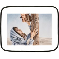 Stabat Mater Mini Fleece Blanket (two Sided) by TonyaButcher