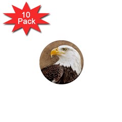 Eagle 1  Mini Button Magnet (10 Pack)