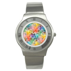 Circles Stainless Steel Watch (slim)