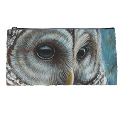 Barred Owl Pencil Case by TonyaButcher