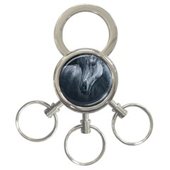 Equine Grace  3-ring Key Chain