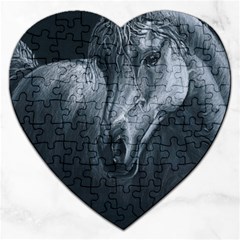 Equine Grace  Jigsaw Puzzle (heart)