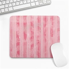 Pink Grunge Large Mouse Pad (rectangle)