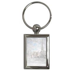 Eiffel Tower Paris Key Chain (rectangle)