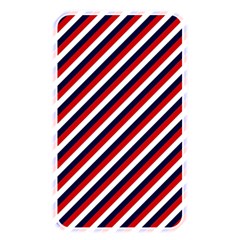 Diagonal Patriot Stripes Memory Card Reader (rectangular)