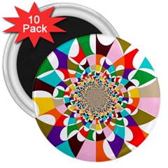 Focus 3  Button Magnet (10 Pack)