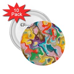 Marble 2 25  Button (10 Pack)