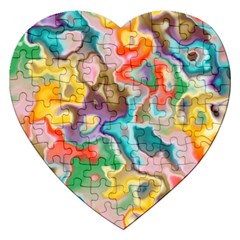 Marble Jigsaw Puzzle (heart)