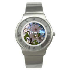 Sakura Stainless Steel Watch (slim)