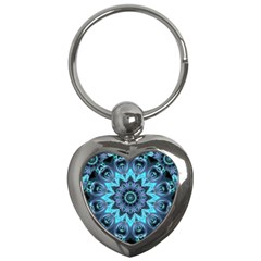 Star Connection, Abstract Cosmic Constellation Key Chain (heart) by DianeClancy