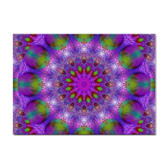 Rainbow At Dusk, Abstract Star Of Light A4 Sticker 100 Pack by DianeClancy