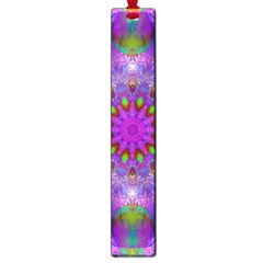 Rainbow At Dusk, Abstract Star Of Light Large Bookmark