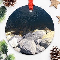 Atlantic Ocean Round Ornament