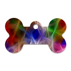 Fractal Fantasy Dog Tag Bone (one Sided) by StuffOrSomething