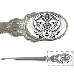 Ornate Foxy Wolf Letter Opener