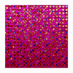 Polka Dot Sparkley Jewels 1 Glasses Cloth (medium) by MedusArt