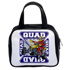 Quad Racer Classic Handbag (two Sides)