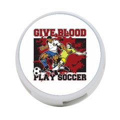 Give Blood Play Soccer 4-port Usb Hub (one Side) by MegaSportsFan