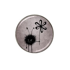 Evil Flower Bug Vintage Golf Ball Marker 10 Pack (for Hat Clip)