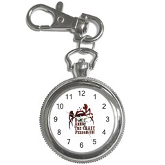 Crazy Person Key Chain Watch