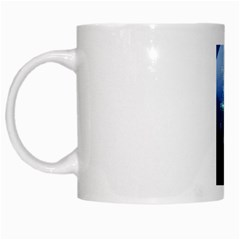 Glossy Blue Cross Live Wp 1 2 S 307x512 White Coffee Mug by ukbanter