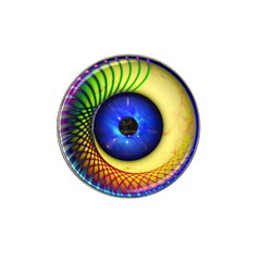 Eerie Psychedelic Eye Golf Ball Marker 10 Pack (for Hat Clip)