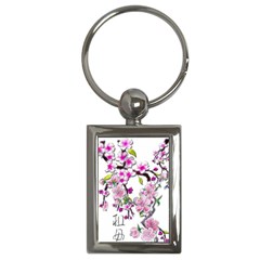 Cherry Bloom Spring Key Chain (rectangle)