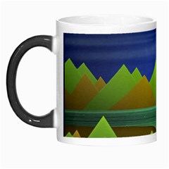 Landscape  Illustration Morph Mug