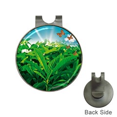 Nature Day Hat Clip With Golf Ball Marker by dflcprints