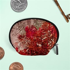 Decorative Flowers Collage Accessories Pouch (small) by dflcprints