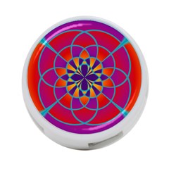 Mandala 4-port Usb Hub (two Sides)