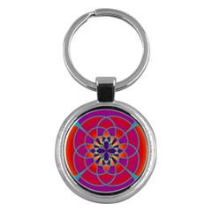 Mandala Key Chain (round)