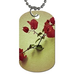 Santa Rita Flower In Warm Colors Wall Photo Dog Tag (one Side) by dflcprints