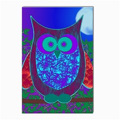 Moon Owl Postcard 4 x 6  (10 Pack)