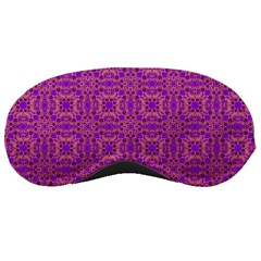 Purple Moroccan Pattern Sleeping Mask by SaraThePixelPixie