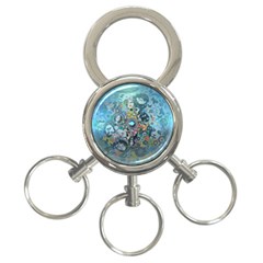 Led Zeppelin Iii Art 3-ring Key Chain by SaraThePixelPixie