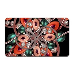 Luxury Ornate Artwork Magnet (rectangular)