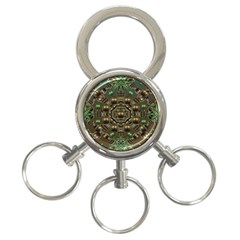 Japanese Garden 3-ring Key Chain by dflcprints