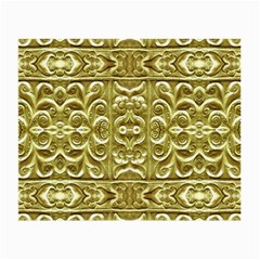 Gold Plated Ornament Glasses Cloth (small, Two Sided)