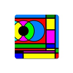 Mondrian Magnet (square)