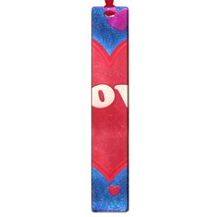 Love Theme Concept  Illustration Motif  Large Bookmark