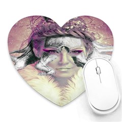 Tentacles Of Pain Mouse Pad (heart) by FunWithFibro