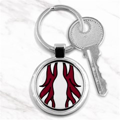 Dancing Fire 2 Key Chain (round) by coolcow